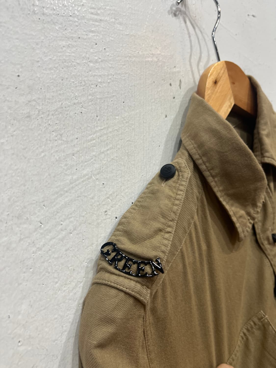 Green 밀리터리 자켓 우먼즈 Made in JAPAN 상품이미지2