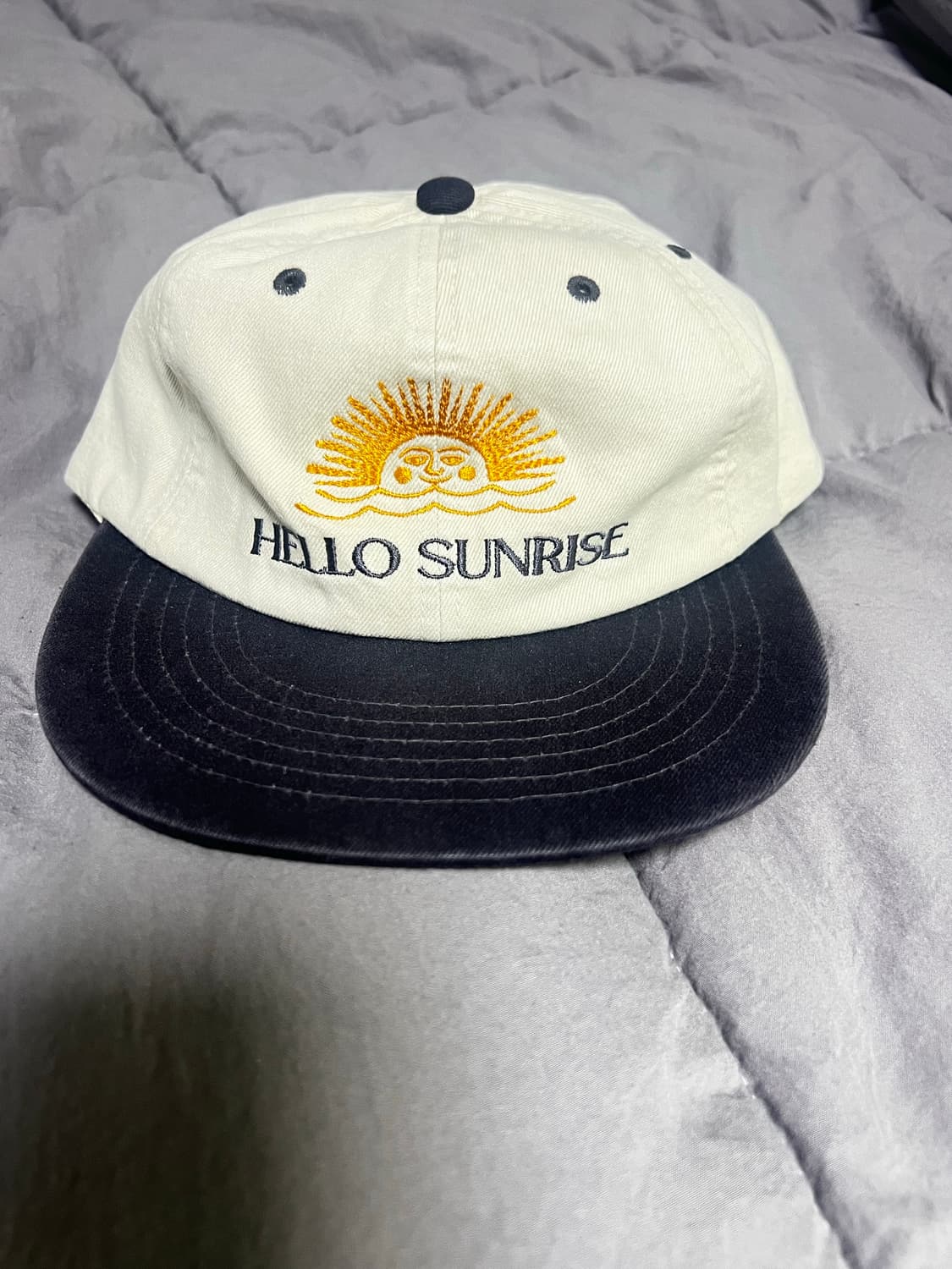 헬로 선라이즈 로고 캡 상품이미지2
