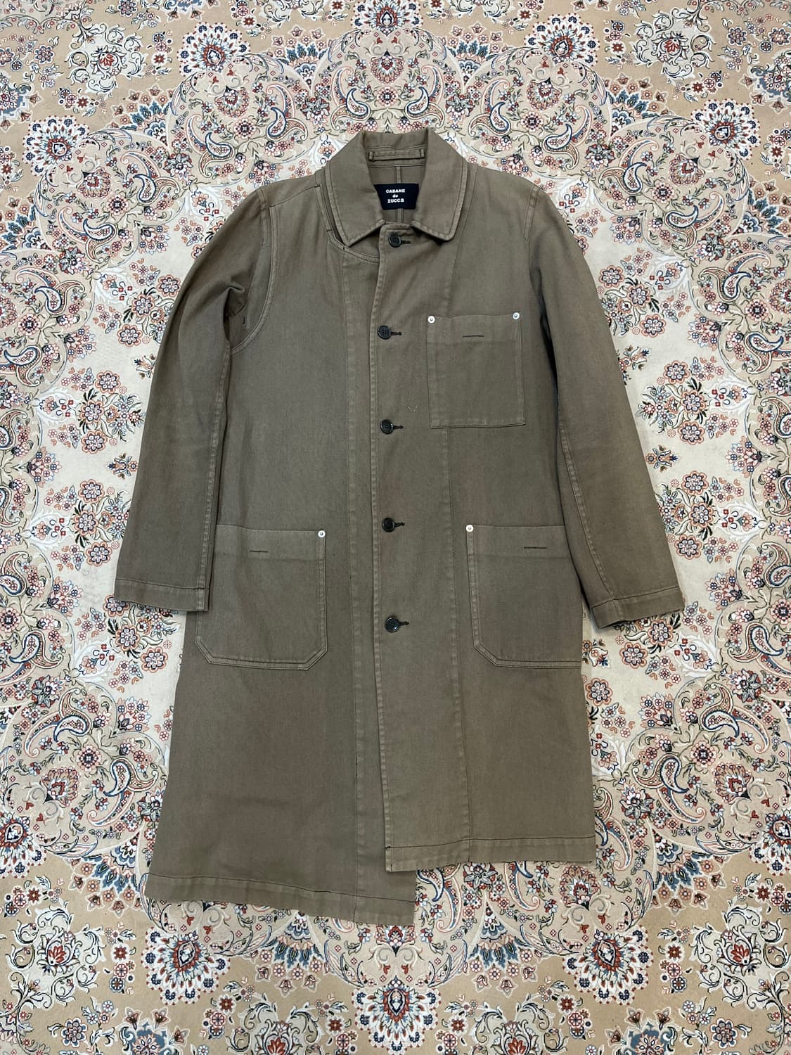 이세이미야케 주카 더블 레이어드 워크 코트 상품이미지2