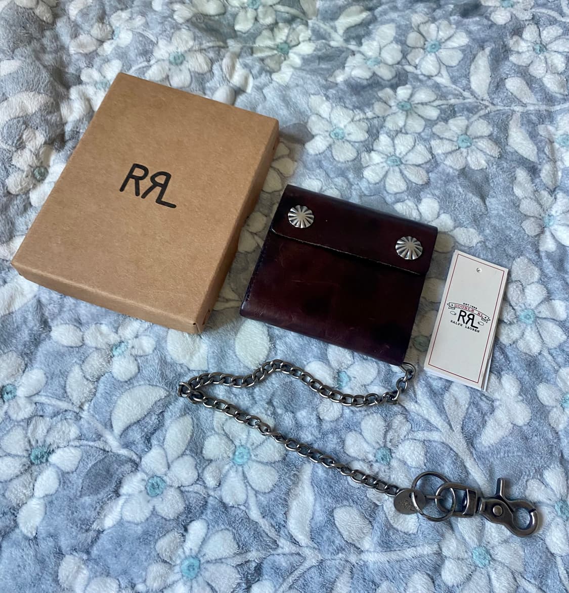 더블알엘 콘초 레더 체인 월렛 상품이미지1