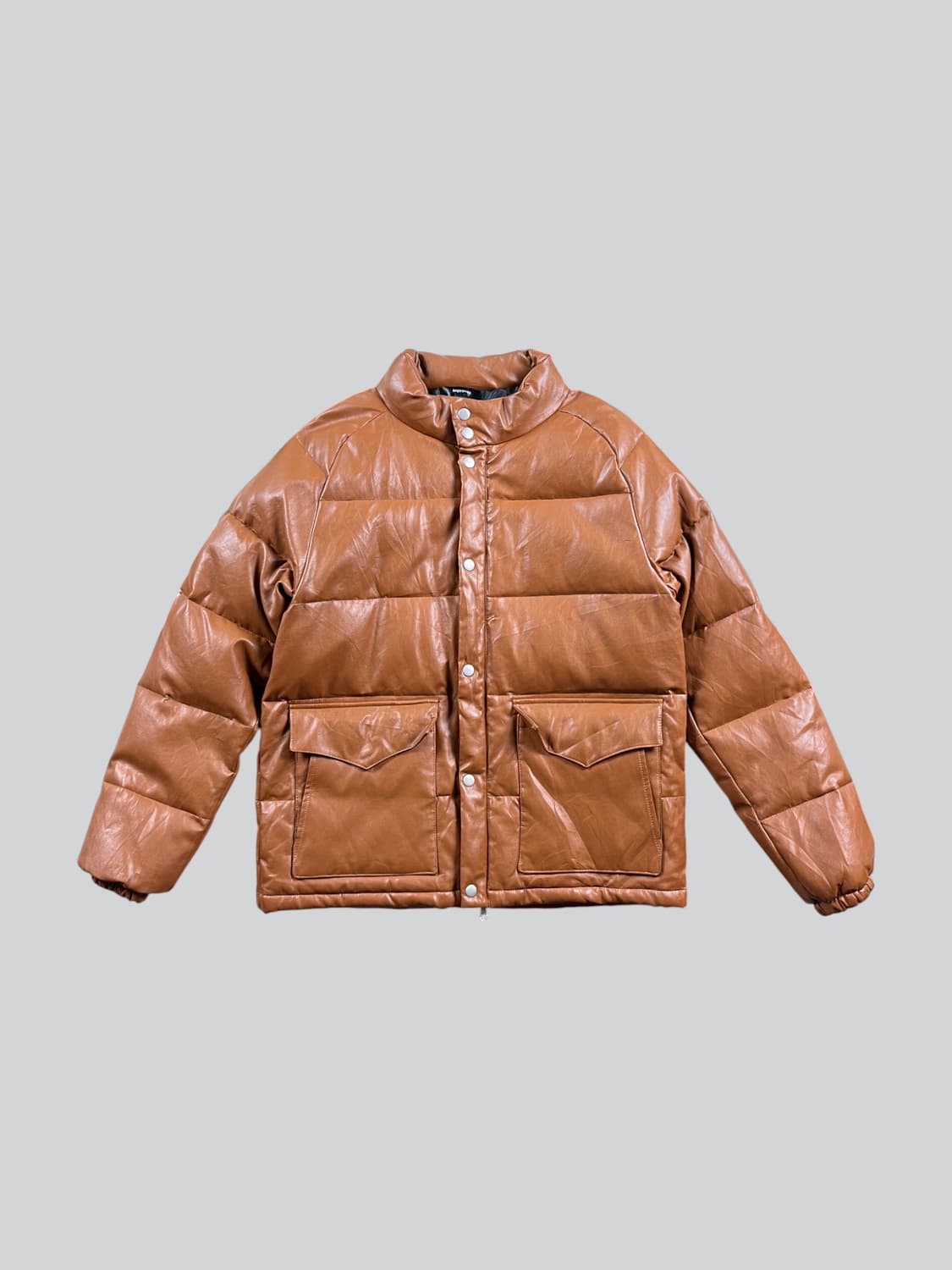 Vintage 가죽 패딩 상품이미지1