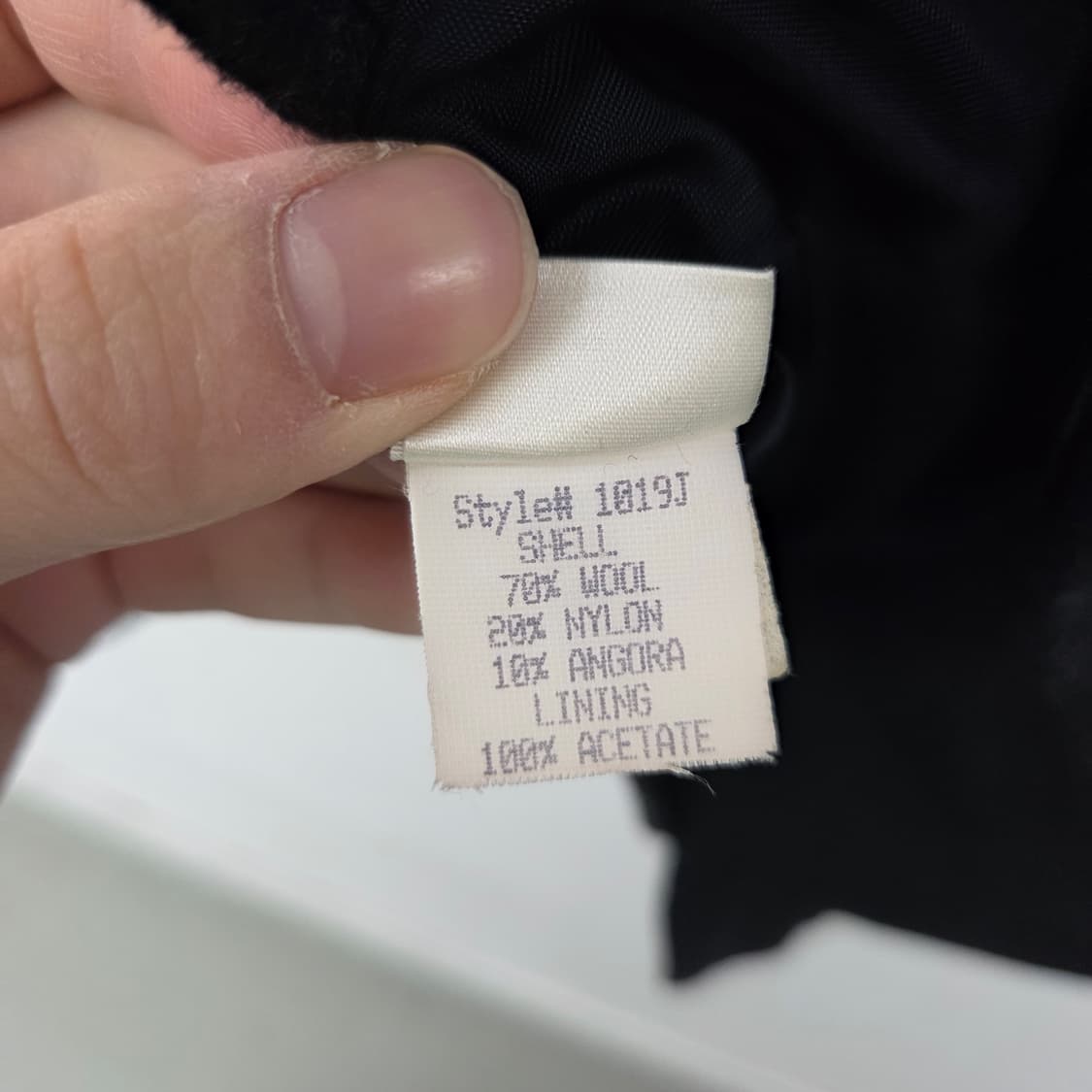 에디바우어 다크그레이 울 자켓 여L 상품이미지7