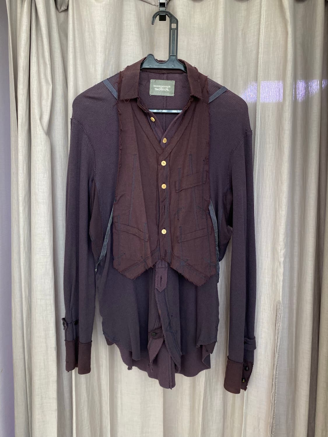 the soloist/layered vest shirt (s.0030) 상품이미지1