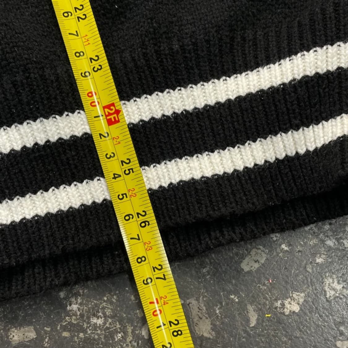 100 엑스톤즈 스포티 라운드 니트집업 상품이미지7