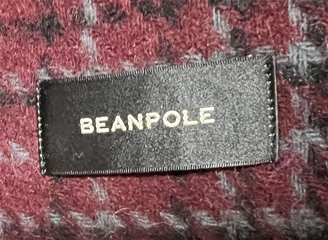 빈폴 울 머플러 목도리 캐주얼 체크 프리  상품이미지4