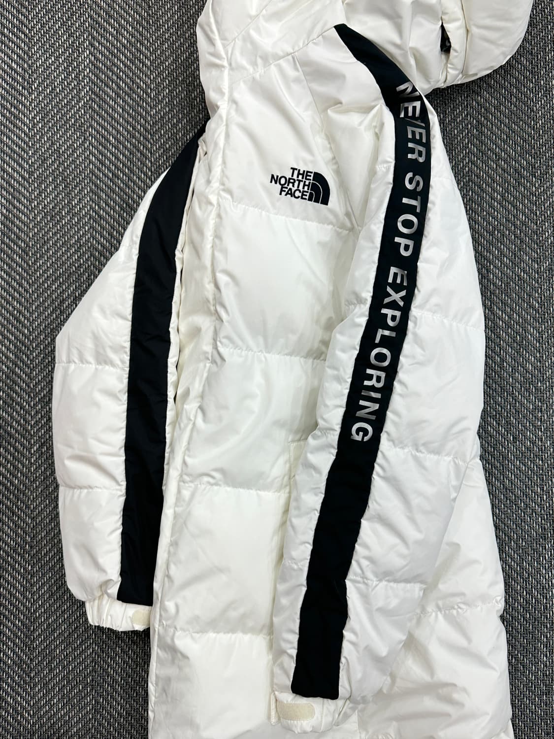 노스페이스 롱패딩 화이트 상품이미지6
