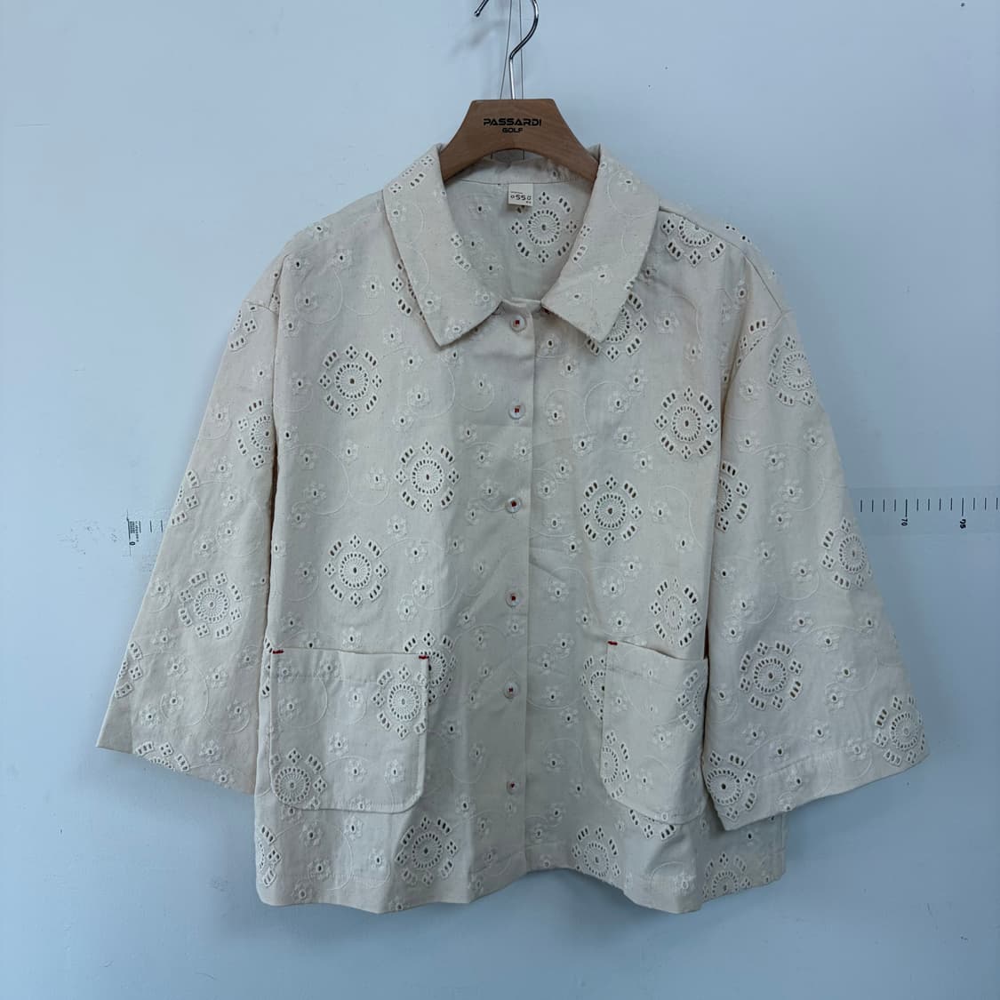 자연소재 내추럴 자수 자켓 상품이미지1