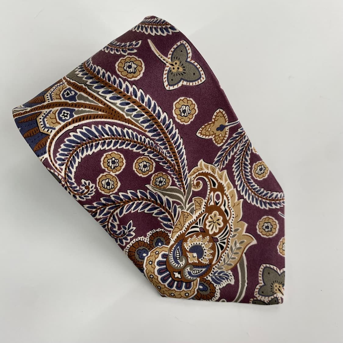 크리스찬 디올(Dior) 명품 정품 페이즐리 넥타이 상품이미지5