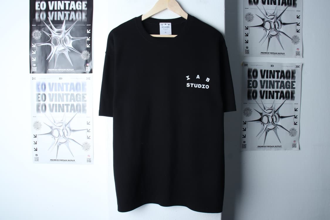 (XL-2XL) 아이앱 스튜디오 반팔 티셔츠 10주년 빅로고-H31558 상품이미지2