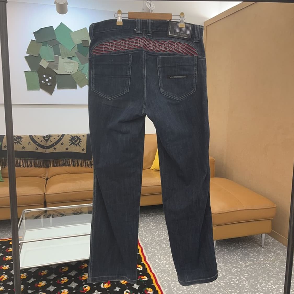 푸부 올드스쿨 데님 청바지 34인치 C06434 상품이미지4