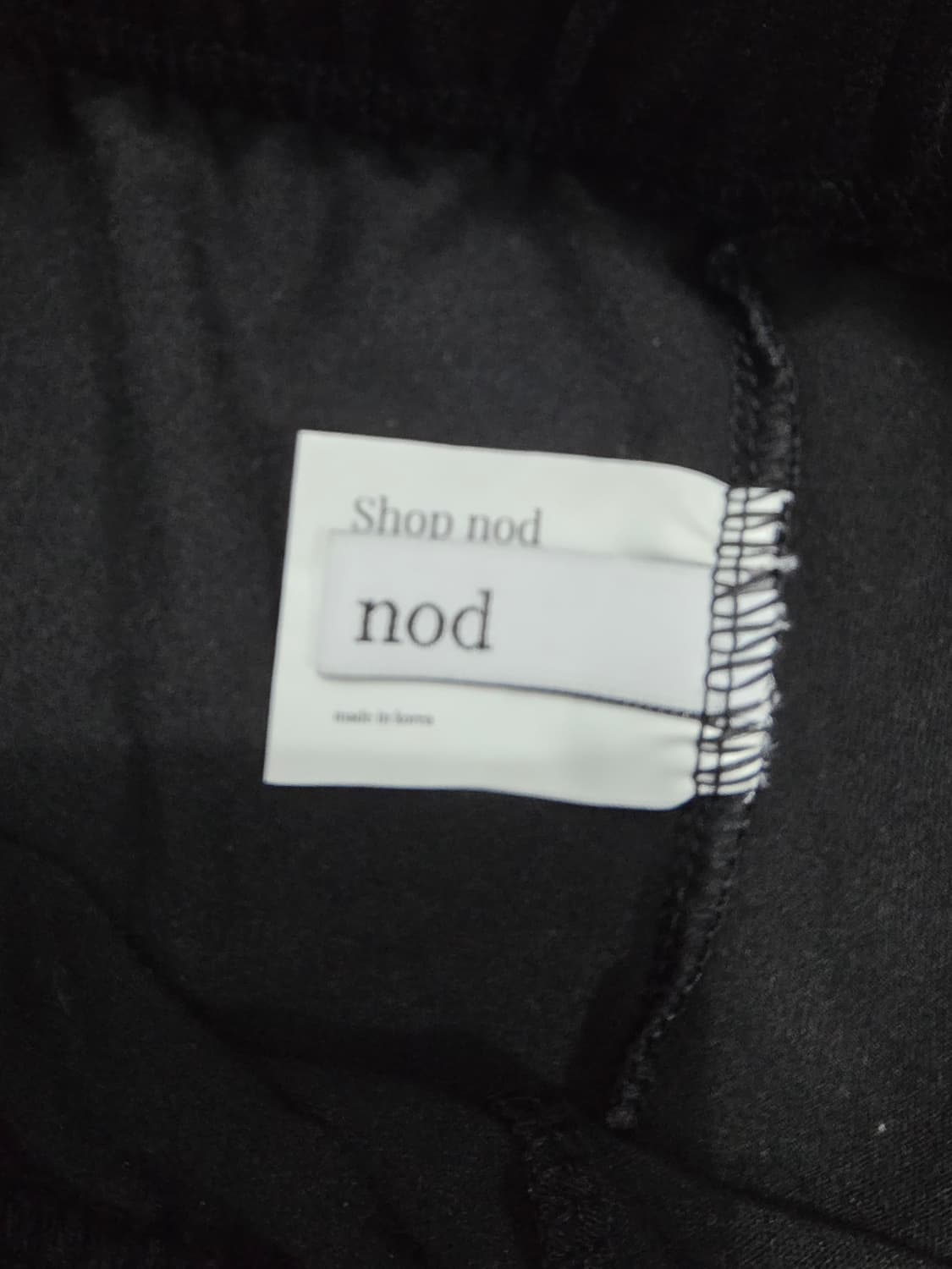 NOD 리본 하프 레깅스 상품이미지3