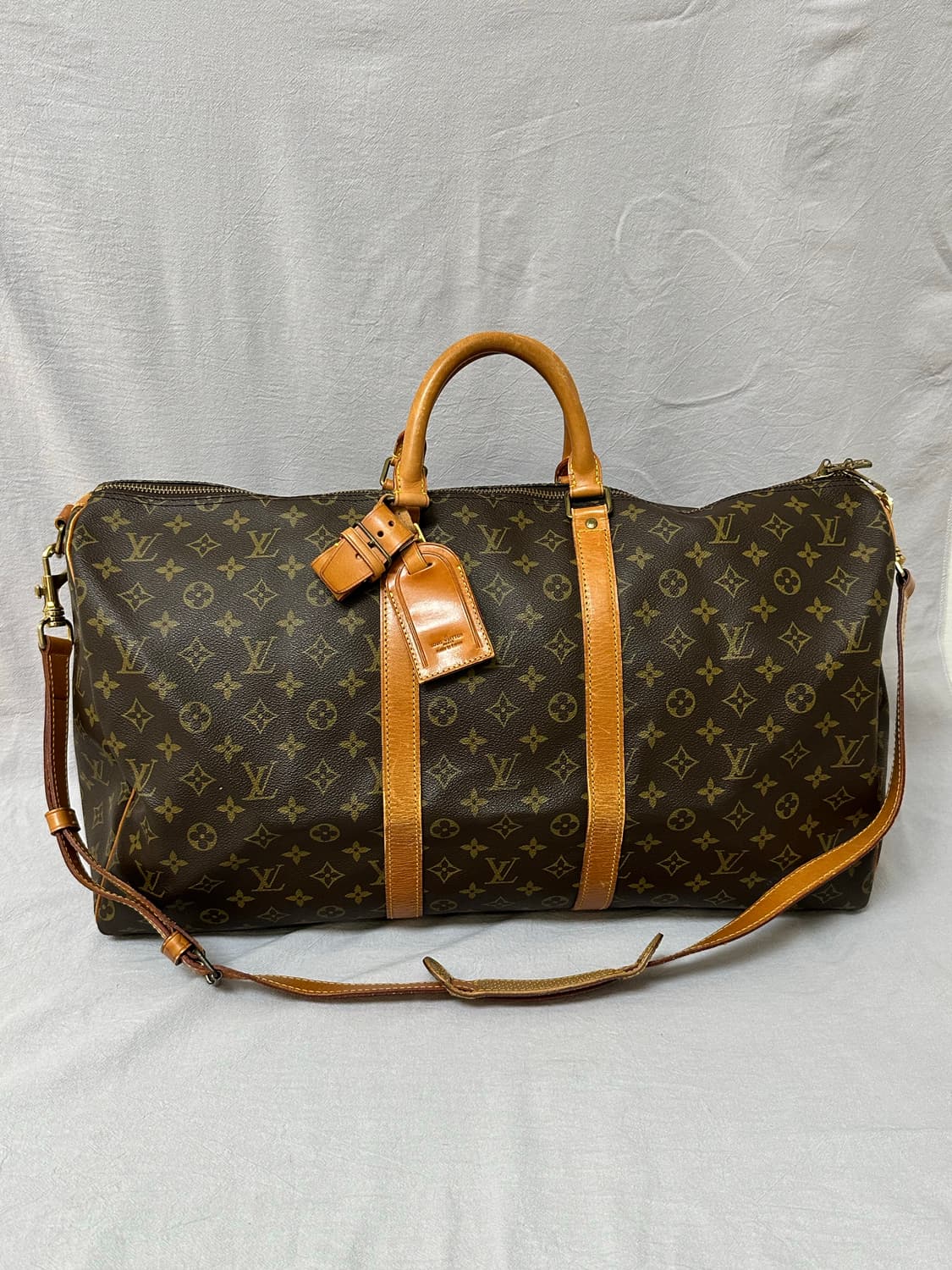 루이비통 모노그램 여행용 보스턴백 키폴 55 반둘리에 상품이미지6