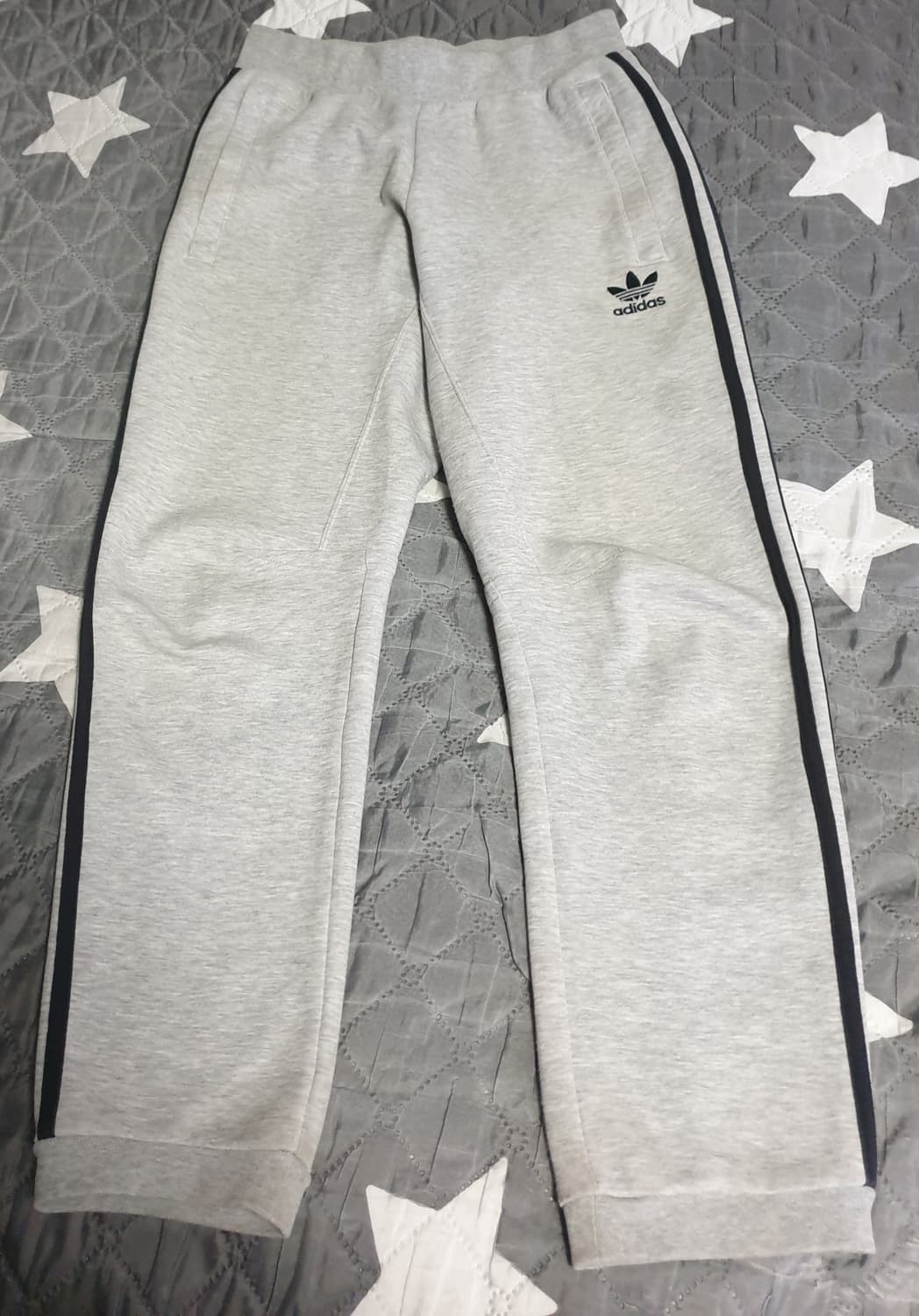 아디다스 파이어버드 스웨트 조거팬츠 그레이 (M) 상품이미지1