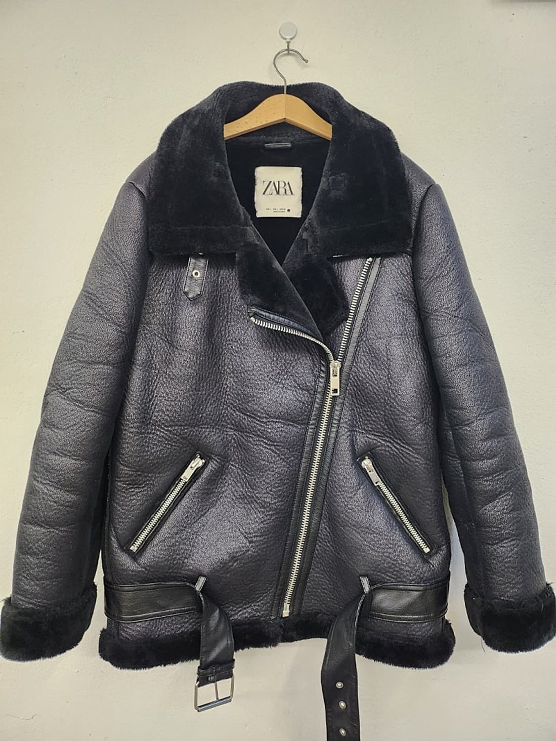 자라 인조무스탕 자켓 상품이미지2