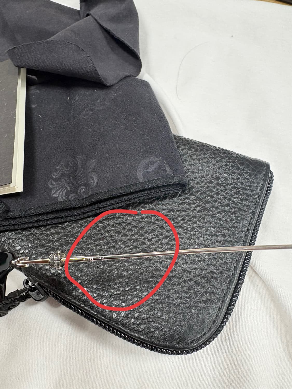 크롬하츠 슬런트레딕션 블랙/실버 상품이미지9