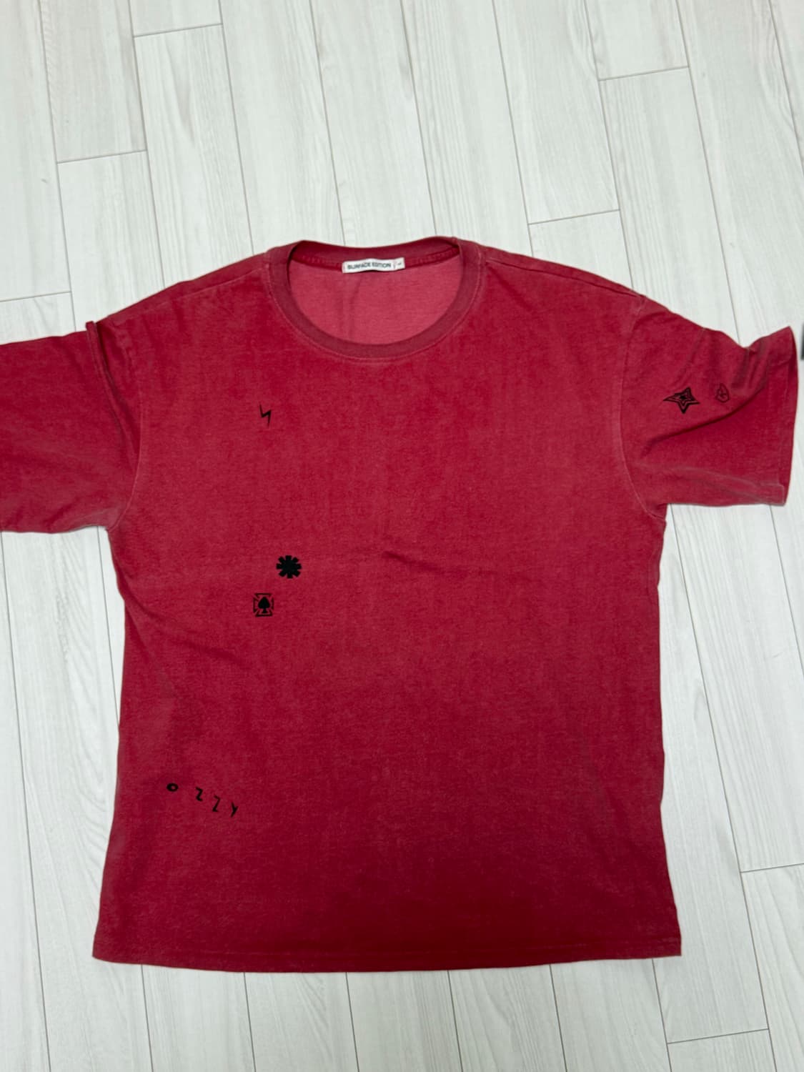 TATTOO T-SHIRTS RED 상품이미지2