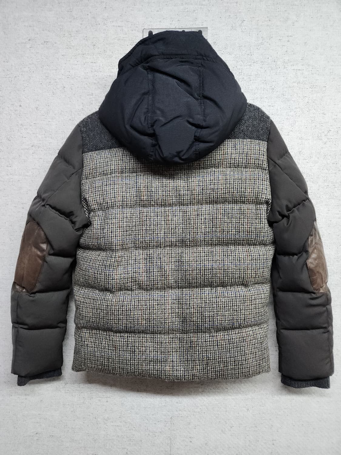 시스템 옴므 울 헤링본 구스다운 패딩 상품이미지8