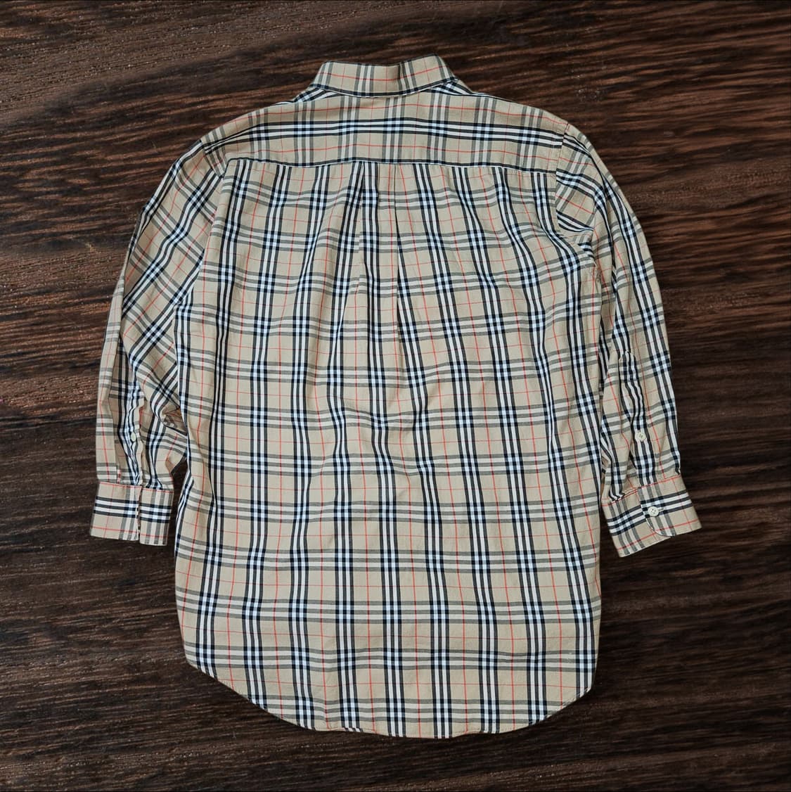 버버리 체크 셔츠 M 상품이미지2