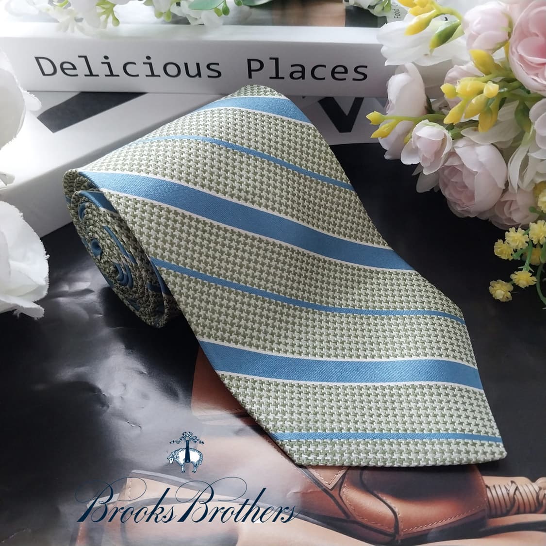 브룩스 브라더스 넥타이 민트 9.6cm A+~A등급 k2552
 상품이미지2