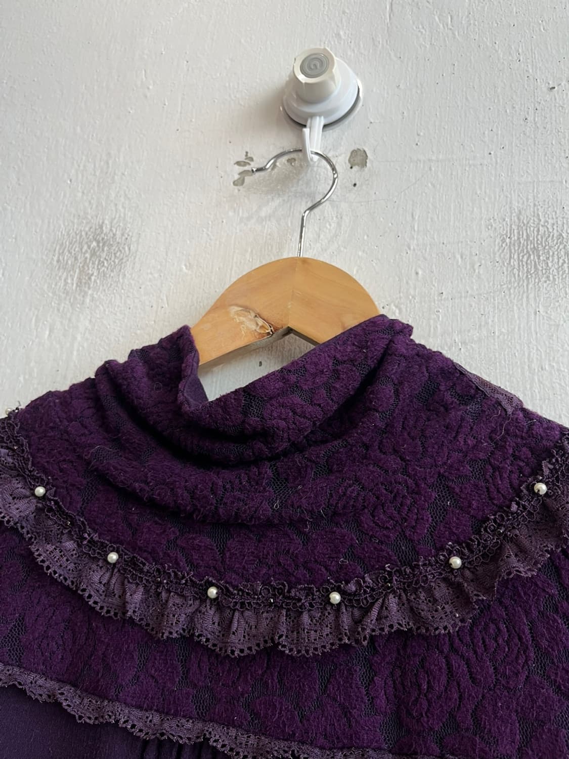 액시즈팜 레이스 터틀넥 롱슬리브 탑  상품이미지3