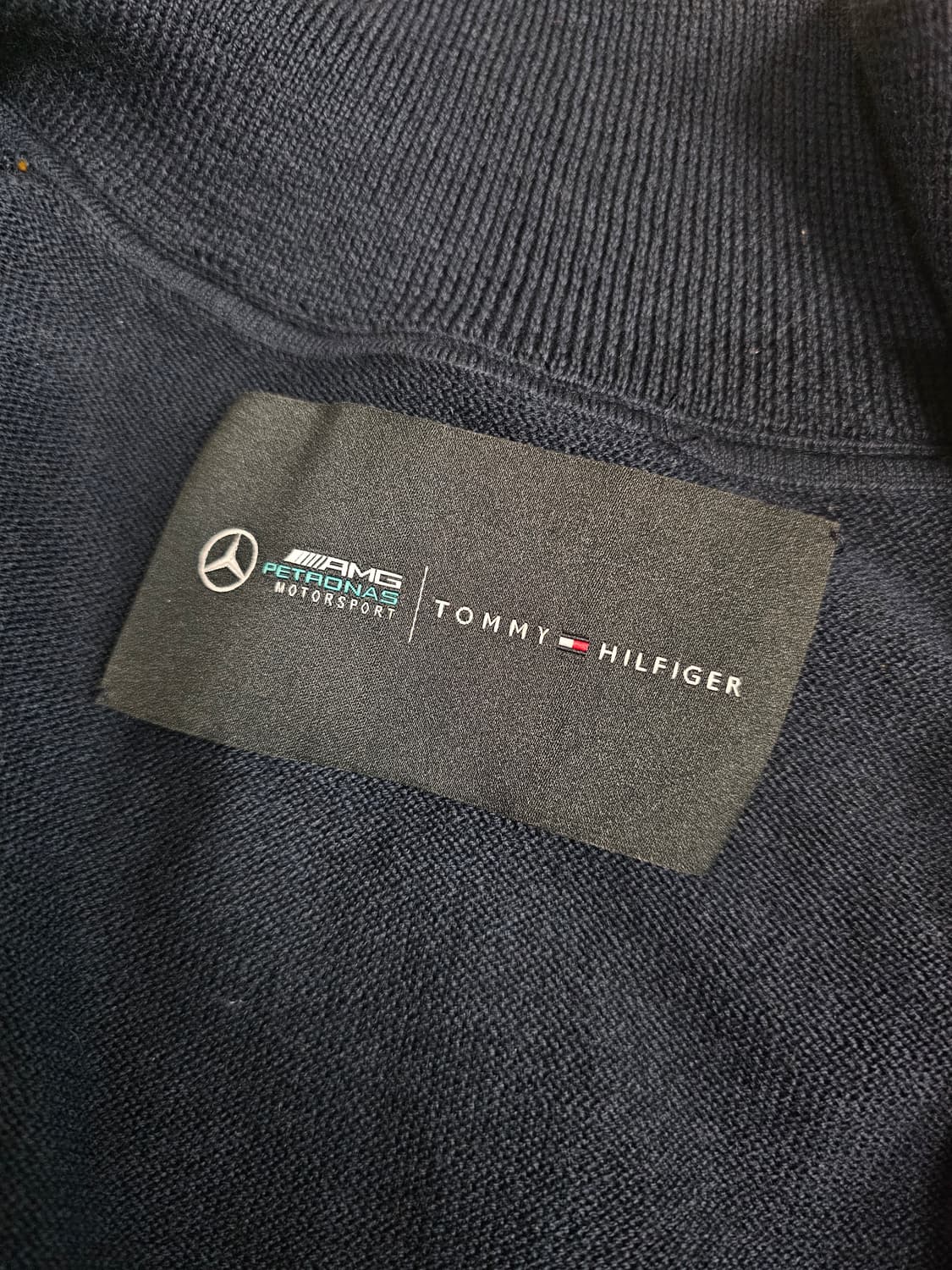 타미힐피거 메르세데스 벤츠 니트 집업 L 새상품 상품이미지4