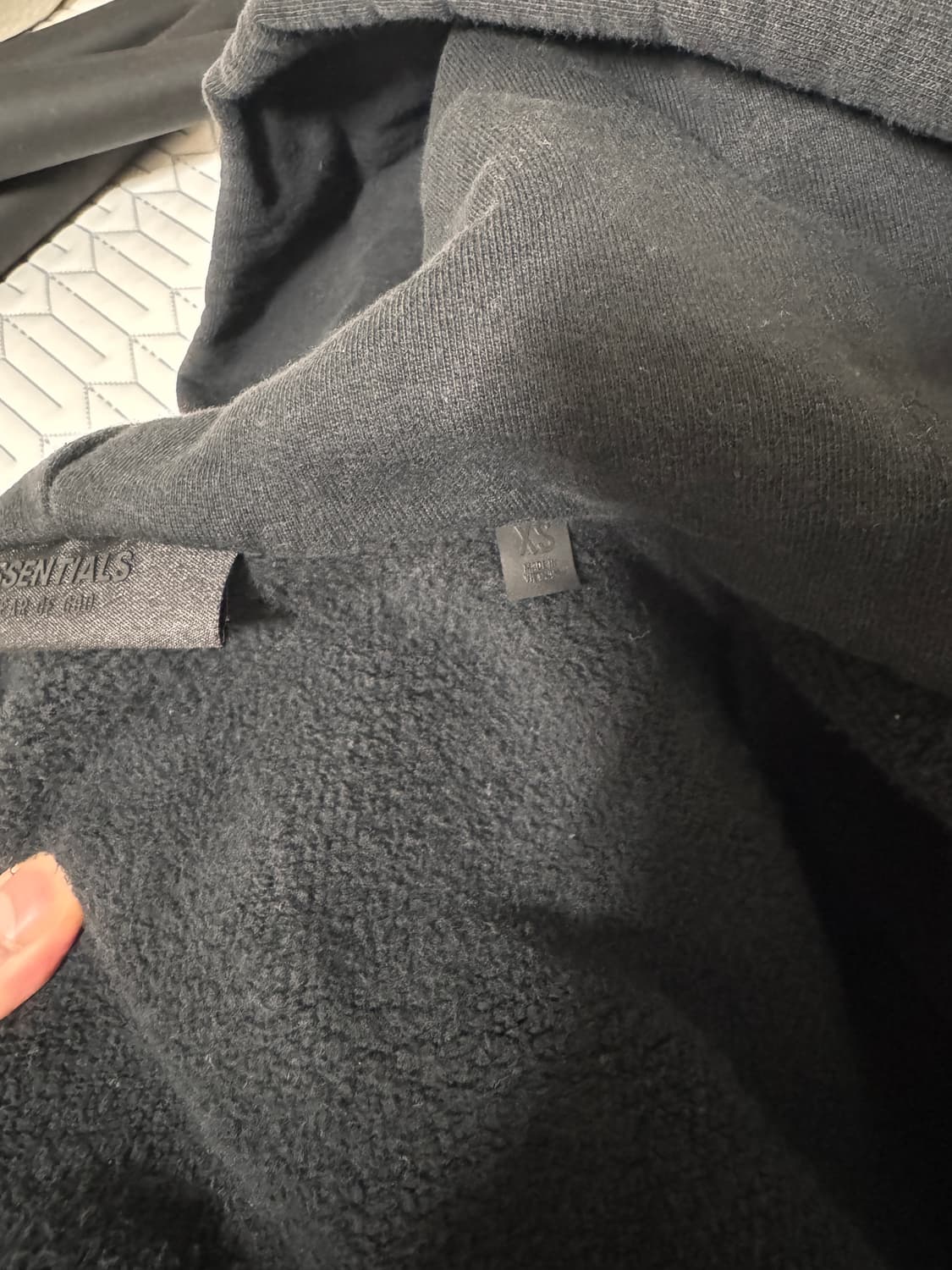 피오갓 에센셜 후드집업 xs 상품이미지6