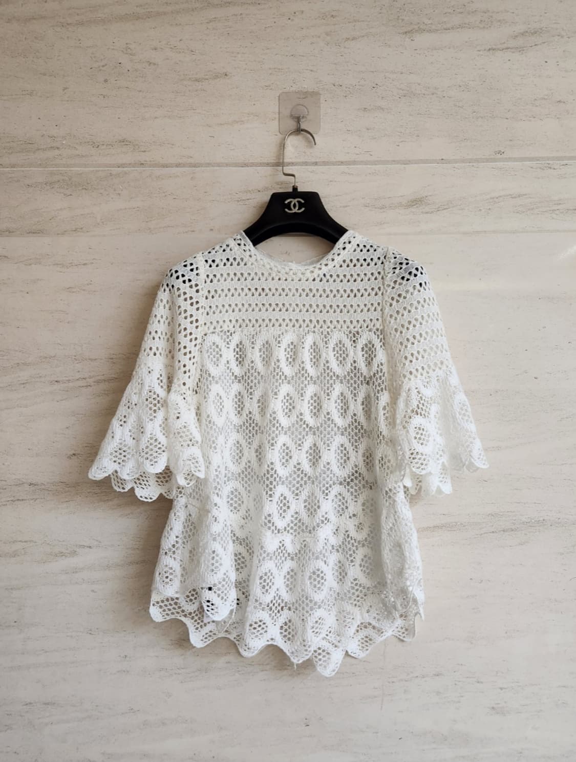 타임 네트 니트 탑 프리사이즈 상품이미지7