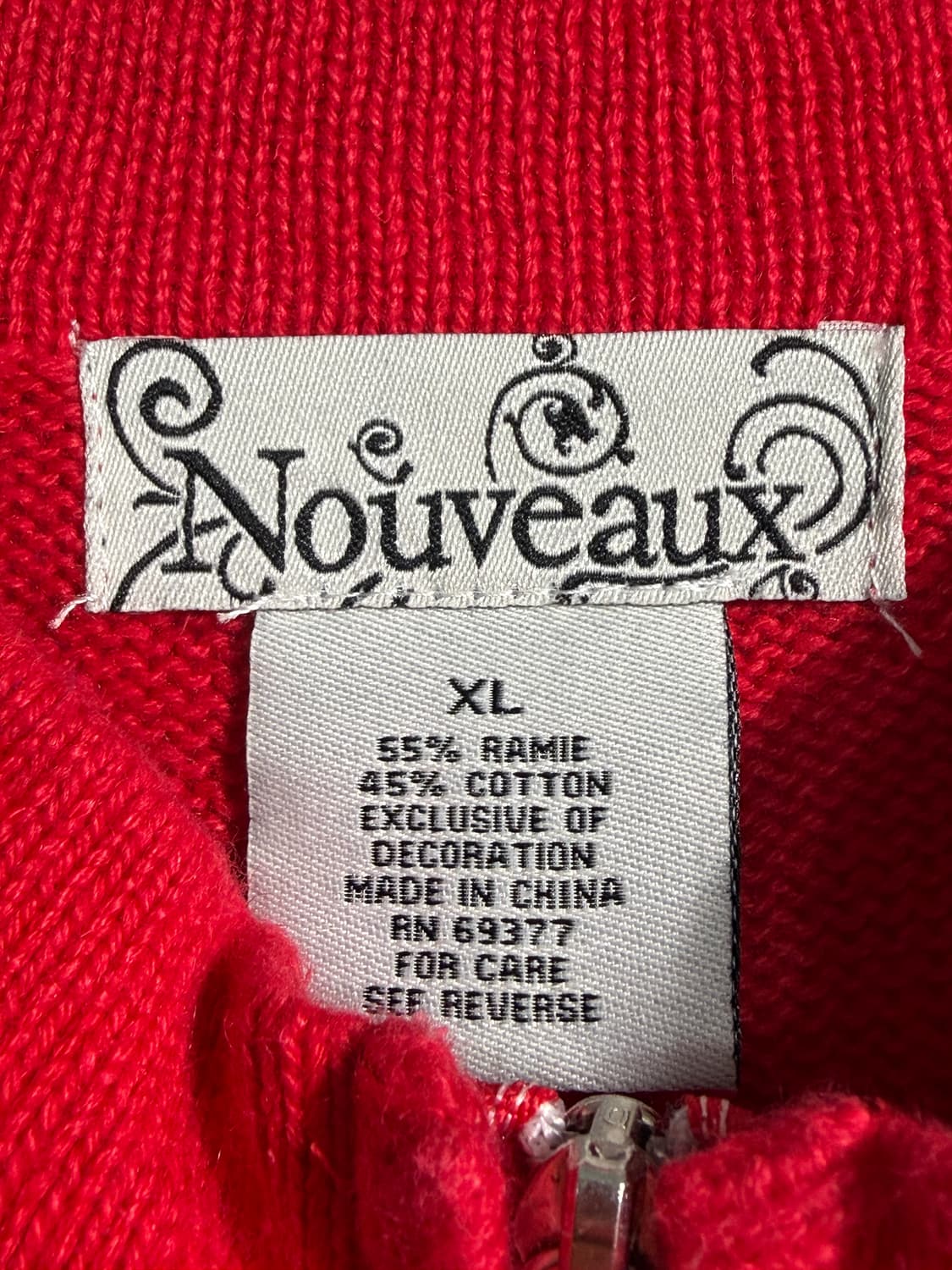 U.S.A. 크리스마스 라미&코튼 어글리니트 베스트 XL어글리스웨터 상품이미지8