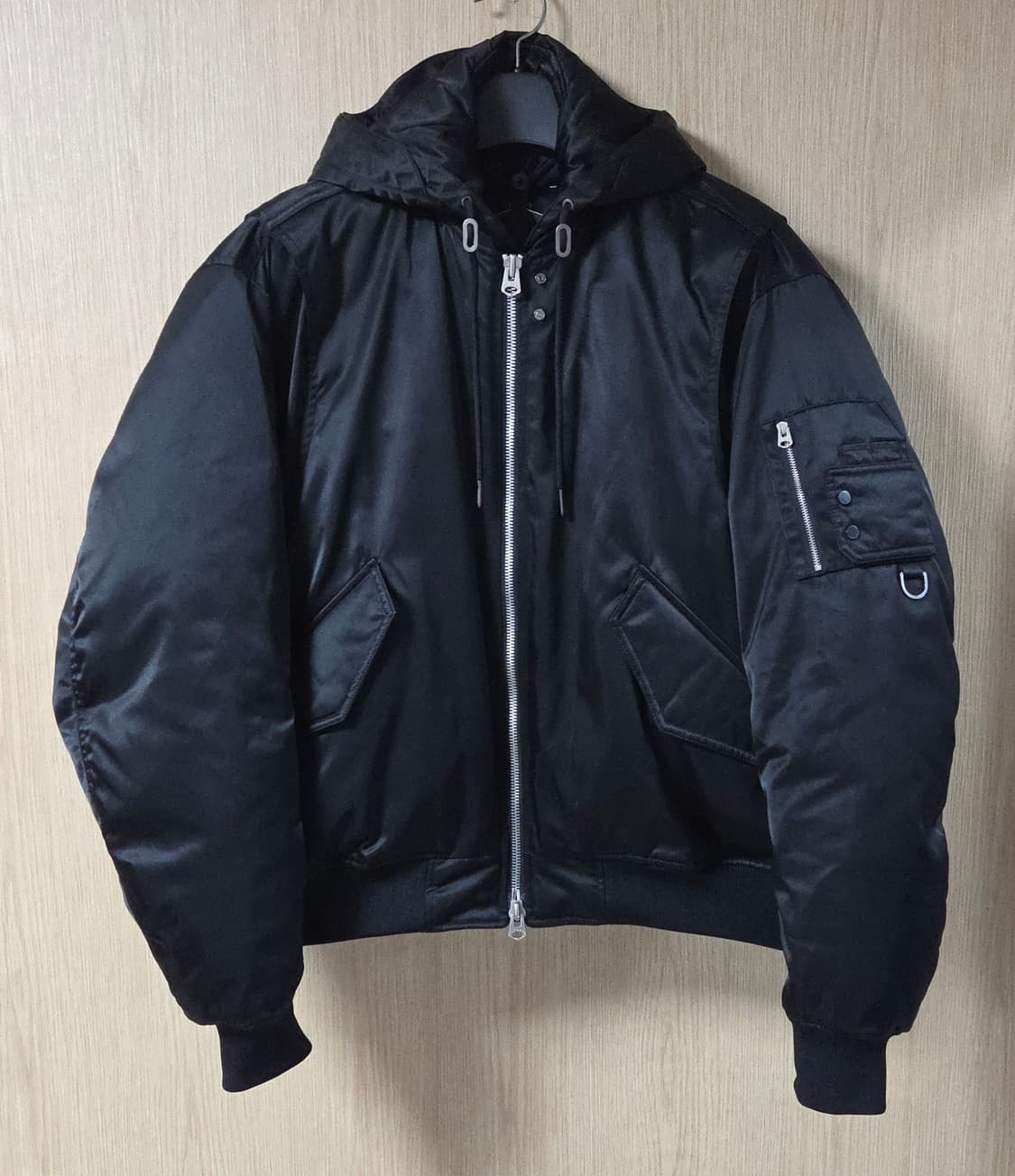 (착샷) 일꼬르소 구스 다운 점퍼 ma-1 오버핏 상품이미지1