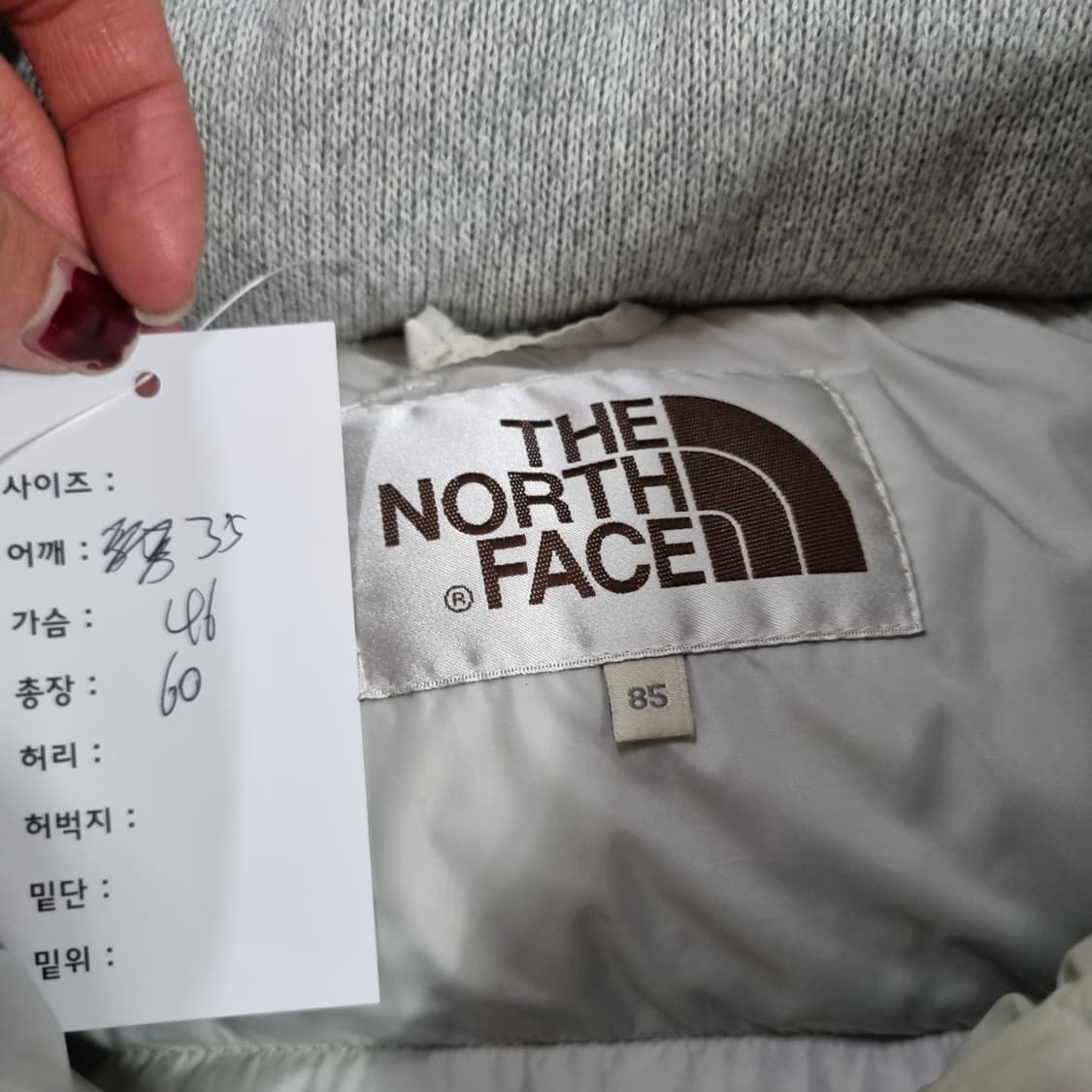 노스페이스 패딩 조끼 상품이미지3