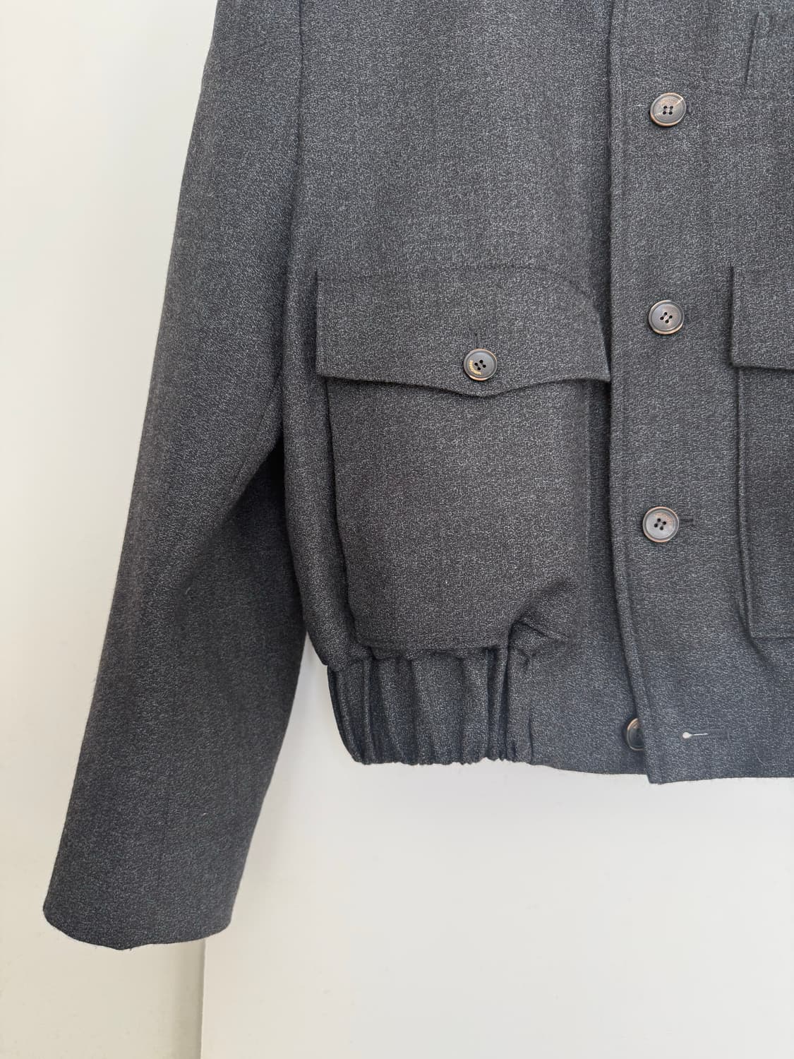 웨이비니스 견장 블루종 Epaulet Crop Blouson 상품이미지3