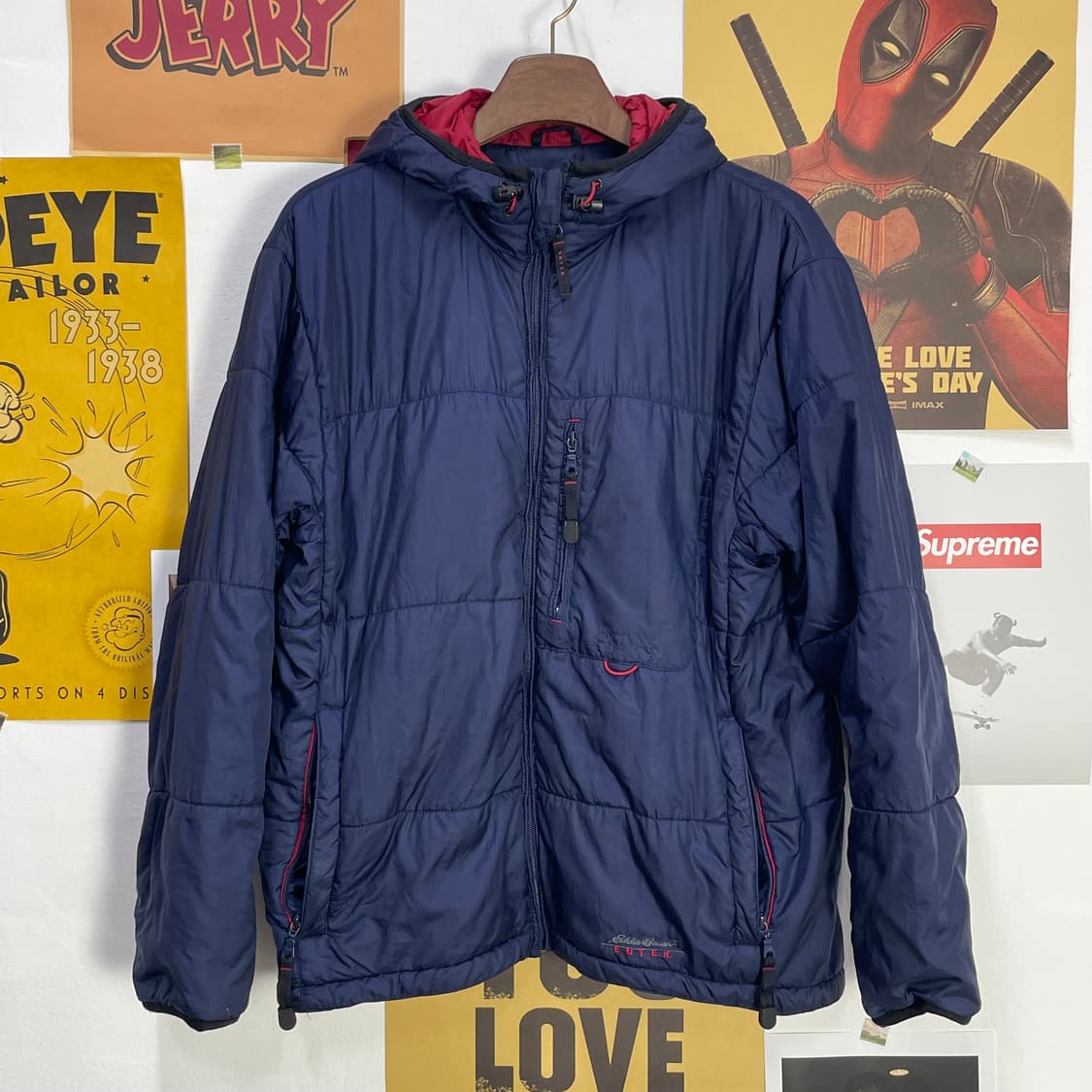 [M]에디바우어 EBTEK 나일론 경량 패딩 점퍼 상품이미지1