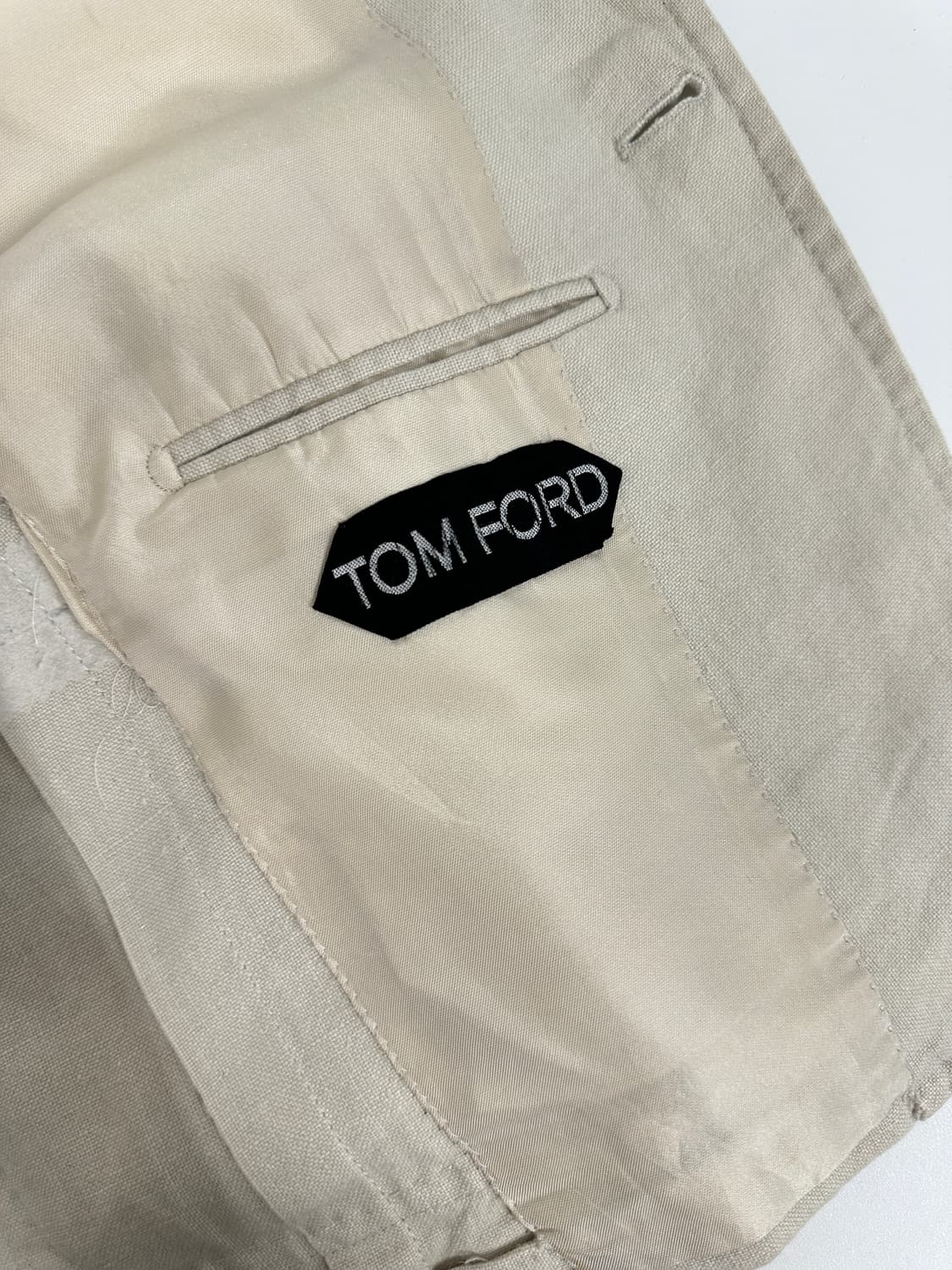 톰포드 tom ford 린넨 블레이저 자켓 48R  상품이미지6