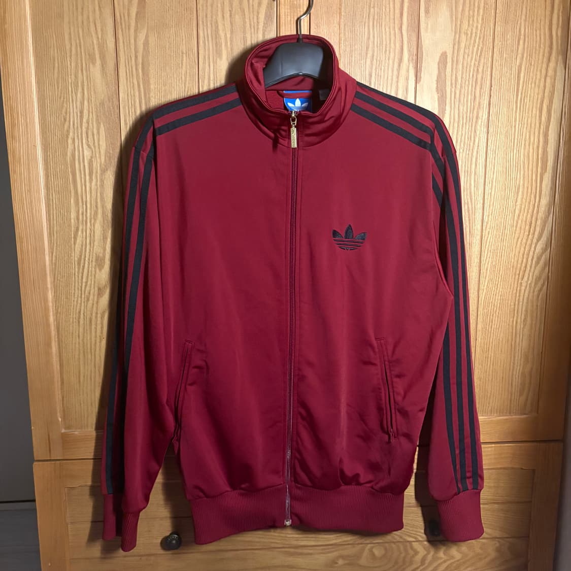 아디다스 파이어버드 져지 버건디 블랙 상품이미지1