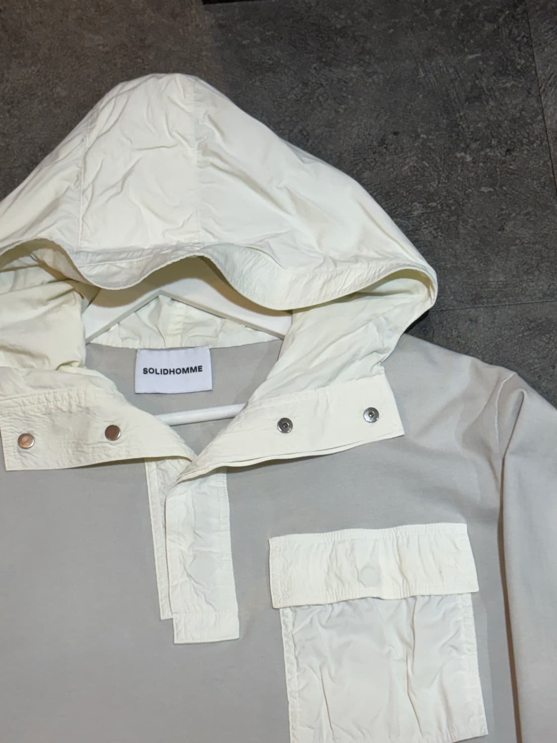 솔리드옴므 후드티셔츠 46사이즈 상품이미지4