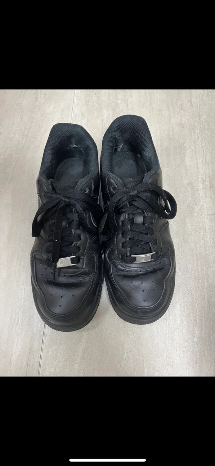 (W) Nike Air Force 1 '07 Low Triple Blac 상품이미지1