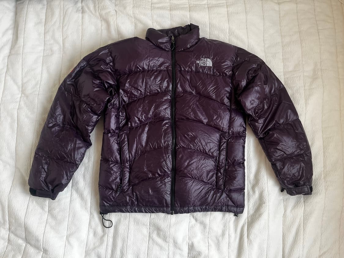 노스페이스 퍼플 경량 패딩 상품이미지1