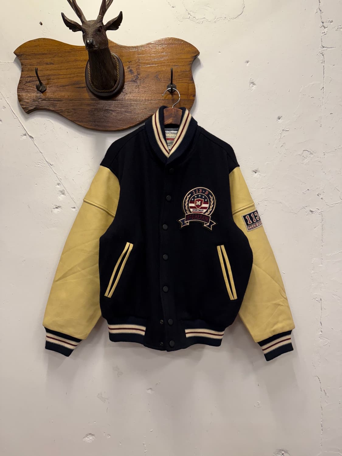 90s McGregor 맥그리거 Vintage Leather Arm  상품이미지2