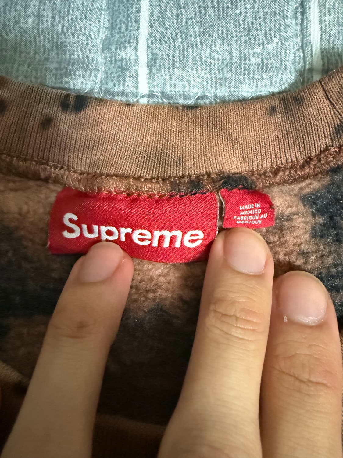 슈프림 스몰박스로고 타이다이 맨투맨 XL 새상품  상품이미지2