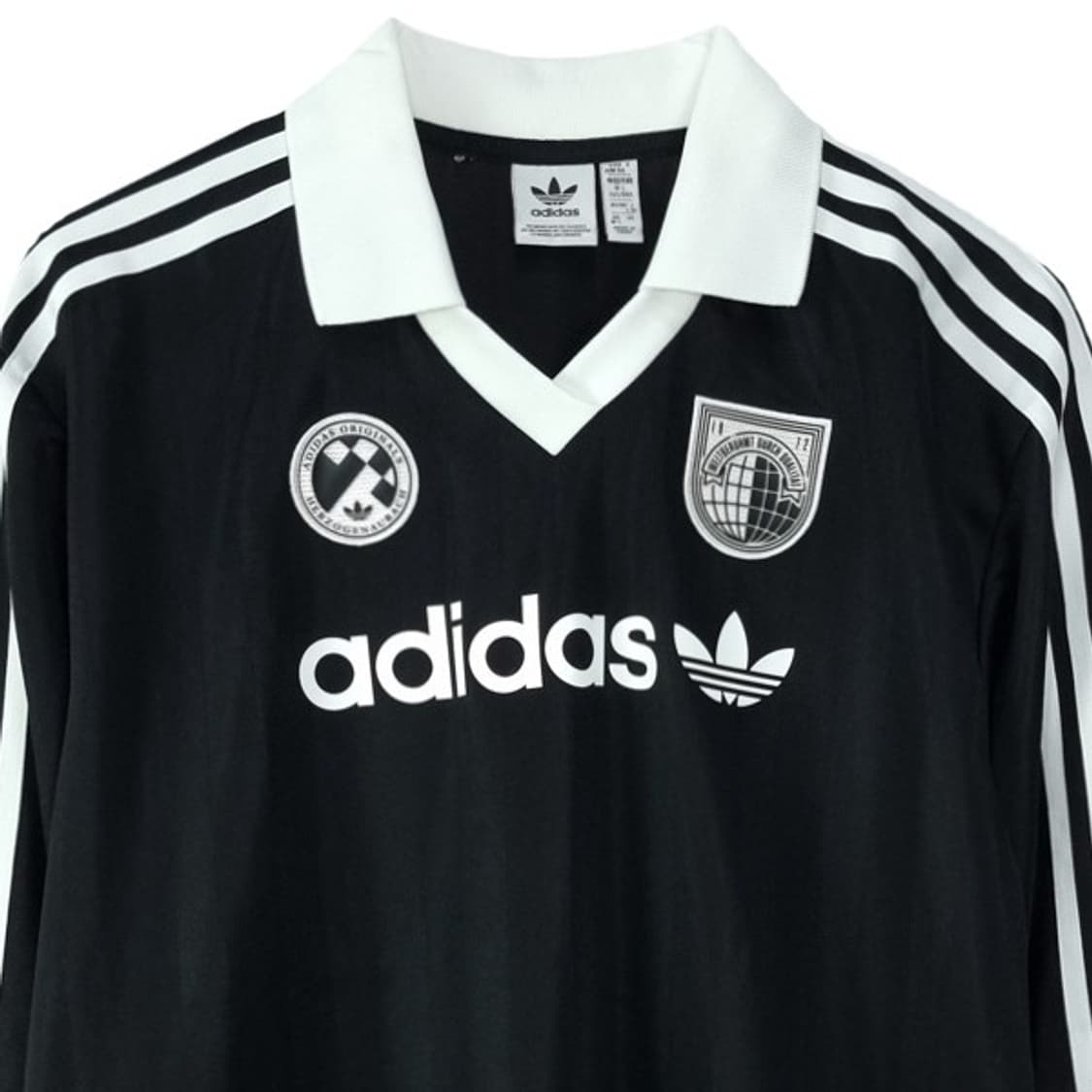 [아디다스] 블록코어 풋볼 롱슬리브 티셔츠 블랙 M20025 상품이미지4