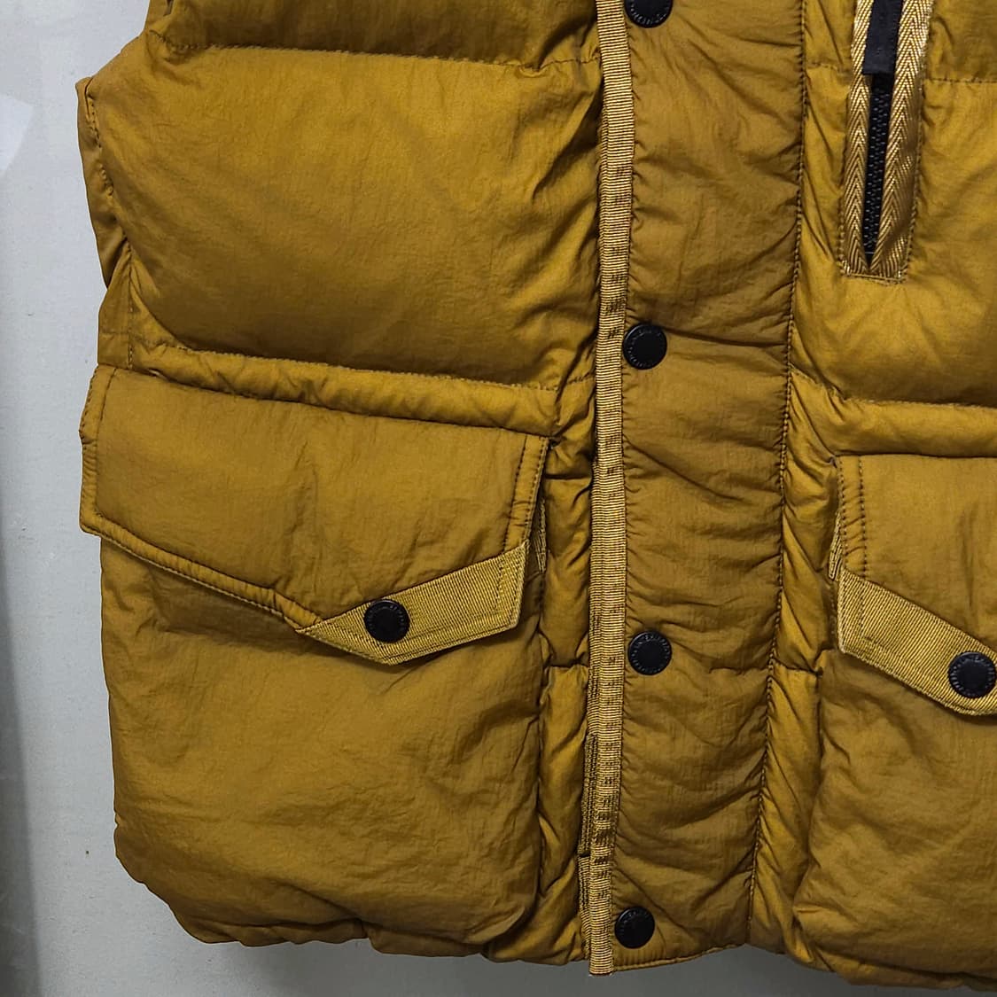 100)Intermezzo 인터메조 크링클랩스 덕다운 패딩조끼 상품이미지4