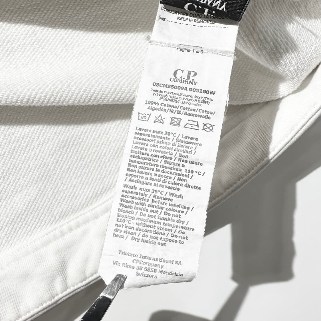 CP컴퍼니 사이드 렌즈 맨투맨 상품이미지9