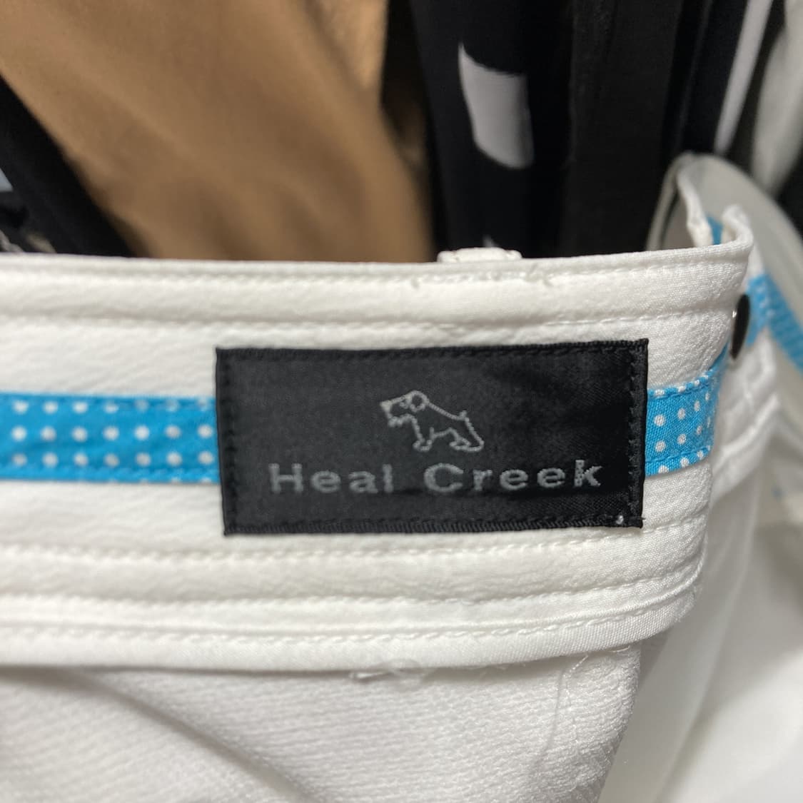 힐크릭 여성골프팬츠 화이트 29 상품이미지4