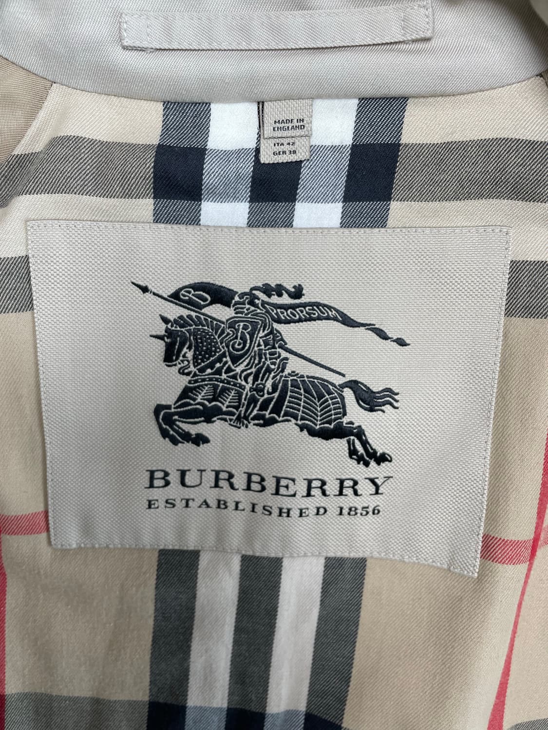 [UK10] 버버리 (정품/ 신형) 트렌치 코트 상품이미지8