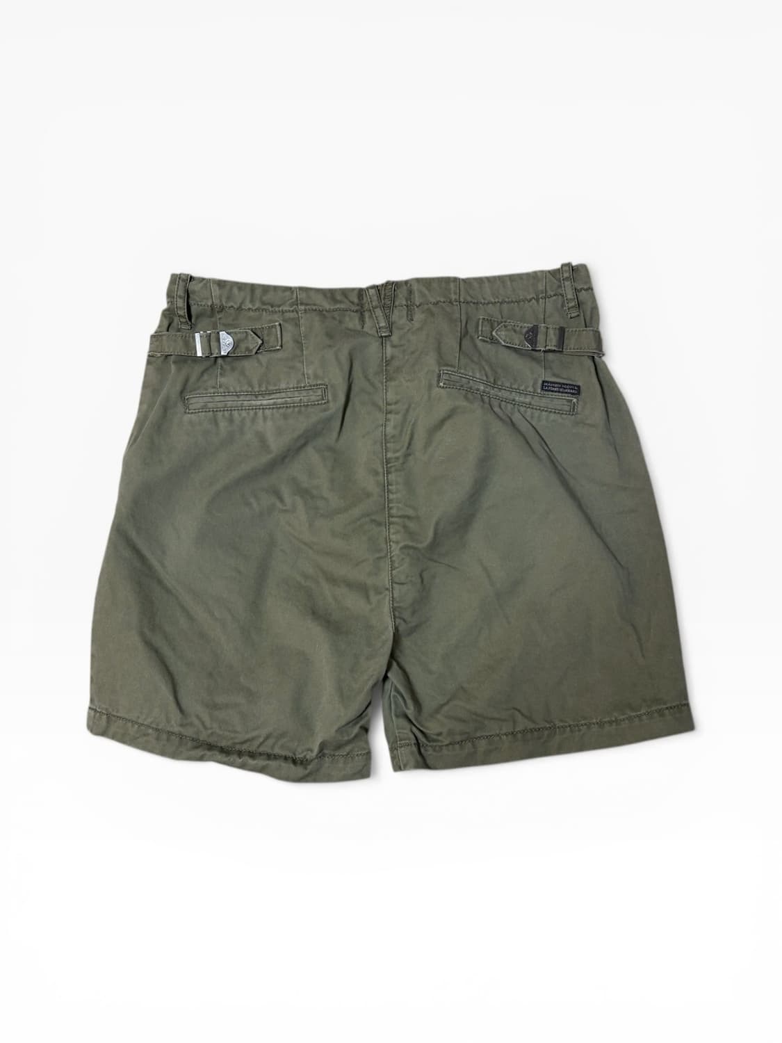 버튼 코튼 하프 팬츠 상품이미지2