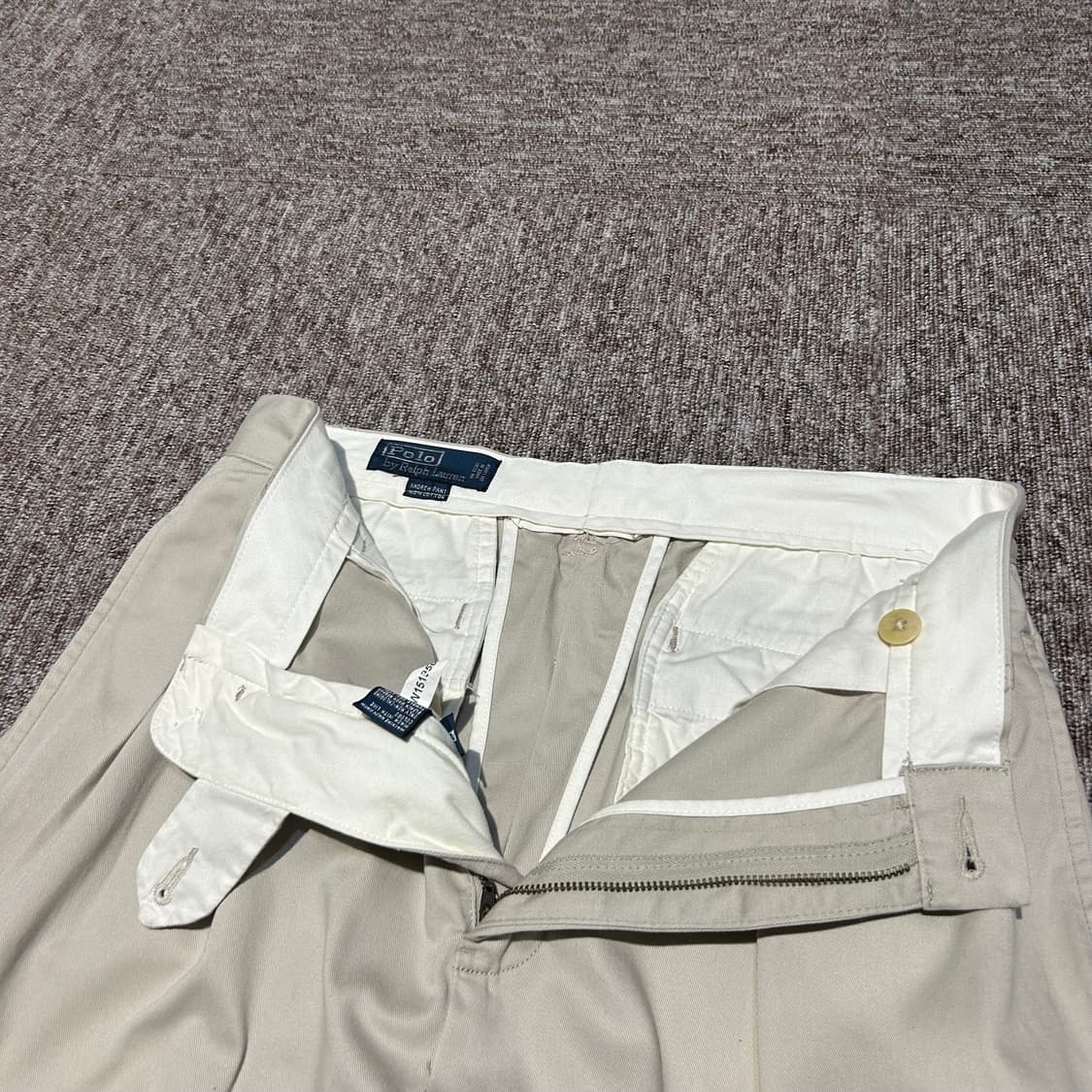 32inch) 폴로 랄프로렌 베이지 치노팬츠 면바지 상품이미지6