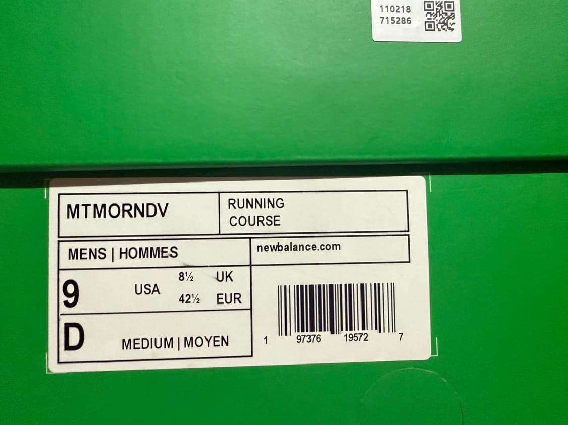 뉴발란스 x 디스트릭트비전 모어 트레일v3 us9 270 상품이미지4