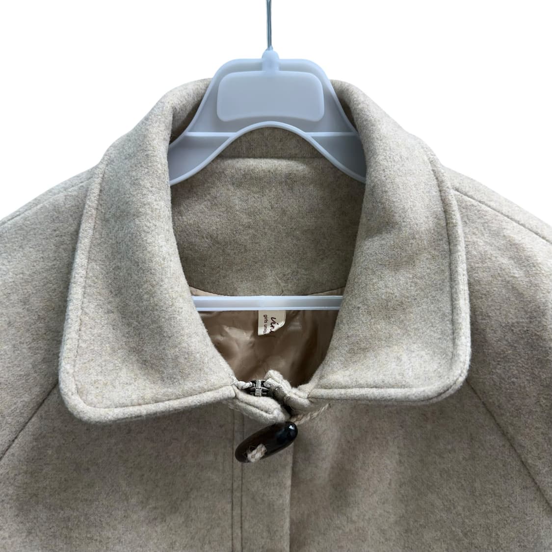 베이지 숏 더플코트 상품이미지3