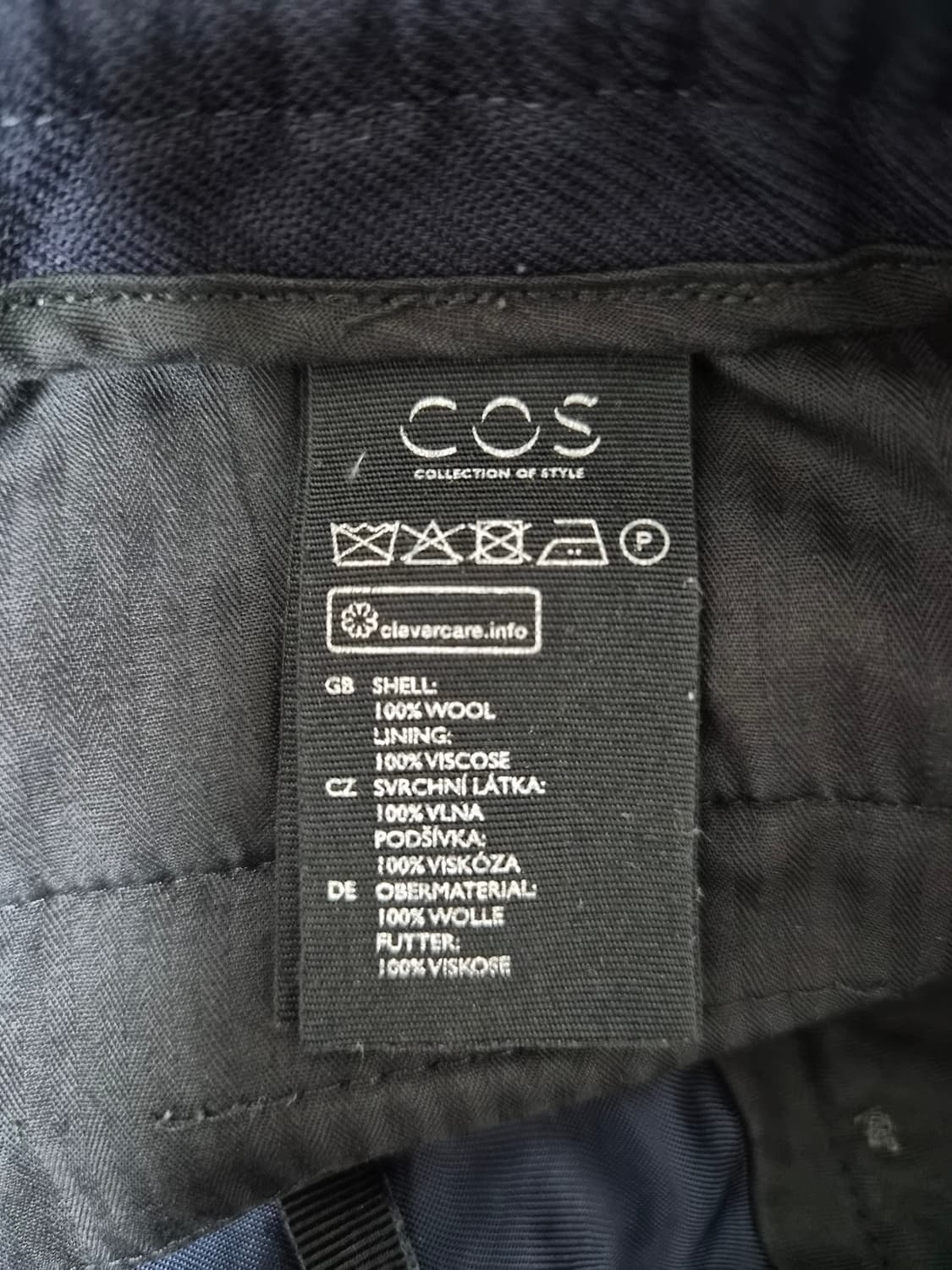 코스Cos 울 슬랙스 팬츠 44사이즈 P-120 상품이미지4