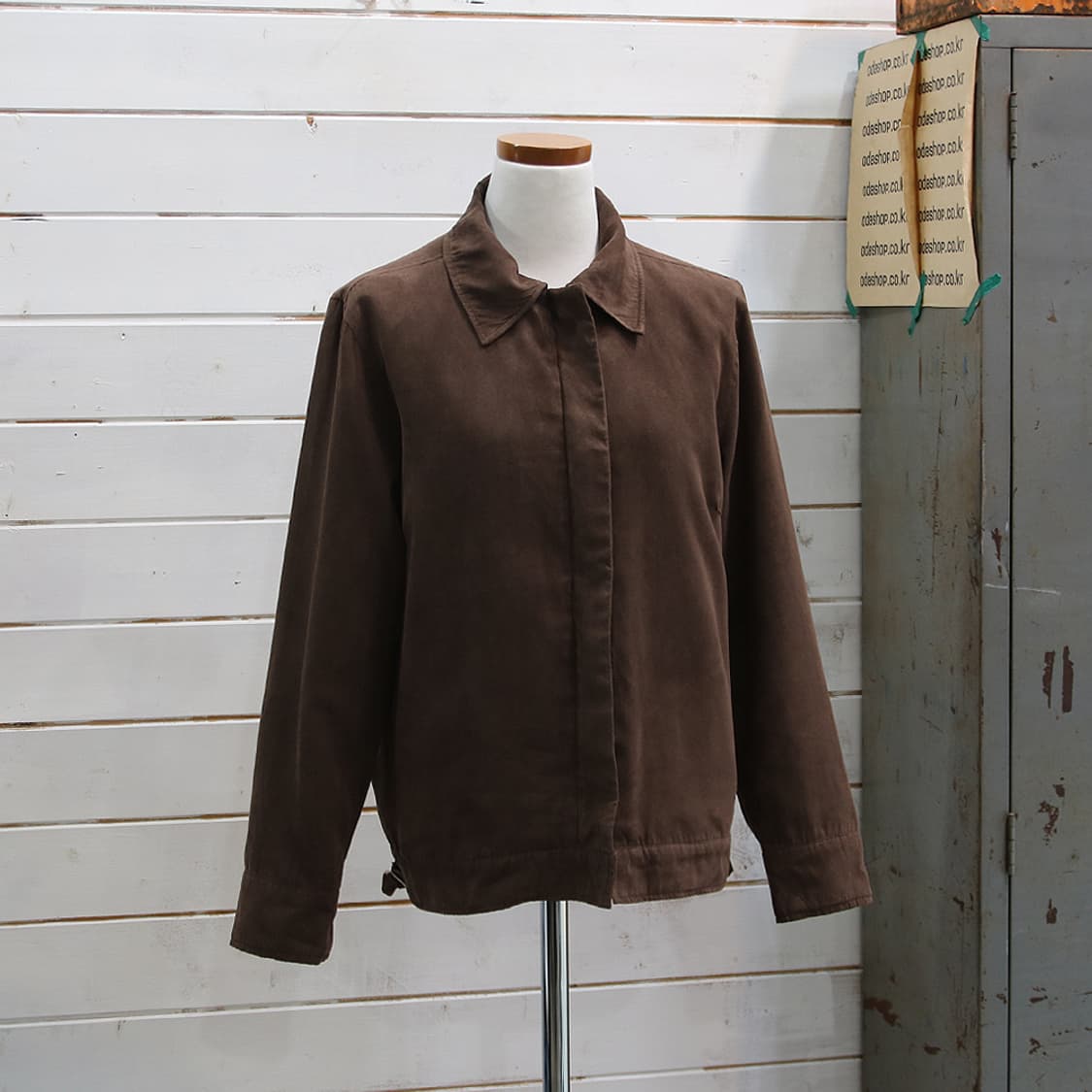 MICHIKO LONDON 스웨이드 자켓 (여성용 M) 상품이미지1